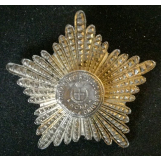 ITALIE : PLAQUE DU CÉLÈBRE FABRIQUANT D'ORDRE DE CHEVALERIE