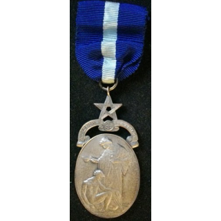 MÉDAILLE MAÇONNIQUE AEGROS SANAT HUMANITAS