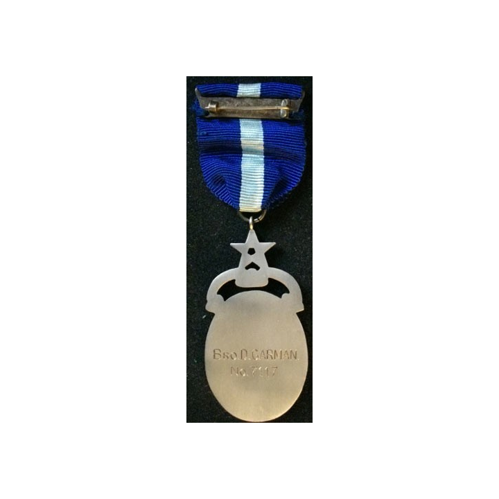 MÉDAILLE MAÇONNIQUE AEGROS SANAT HUMANITAS