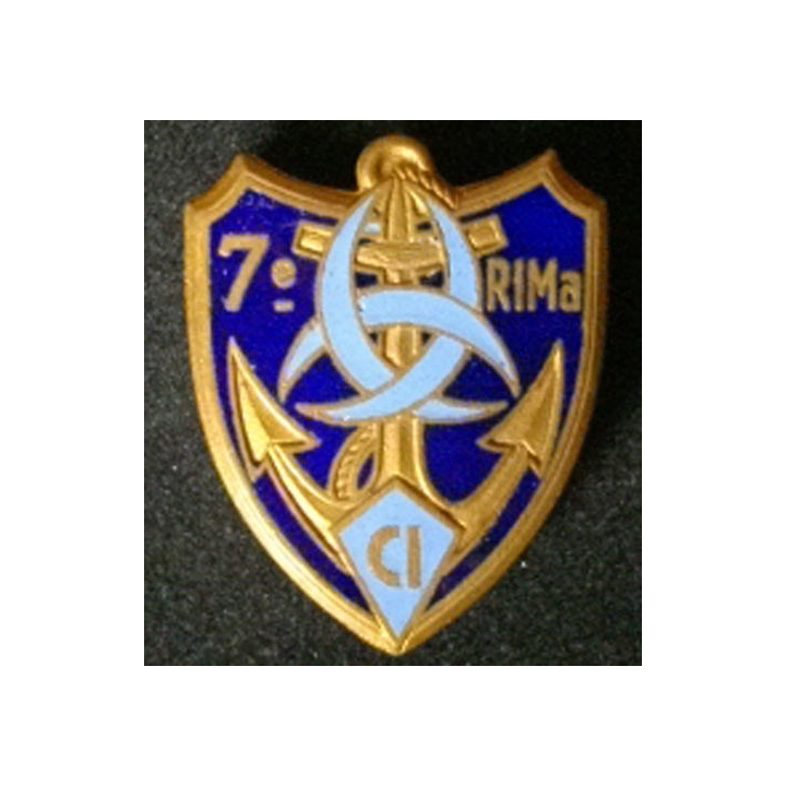7° RIMA CI compagnie instruction 7° régiment infanterie marine G. 2086