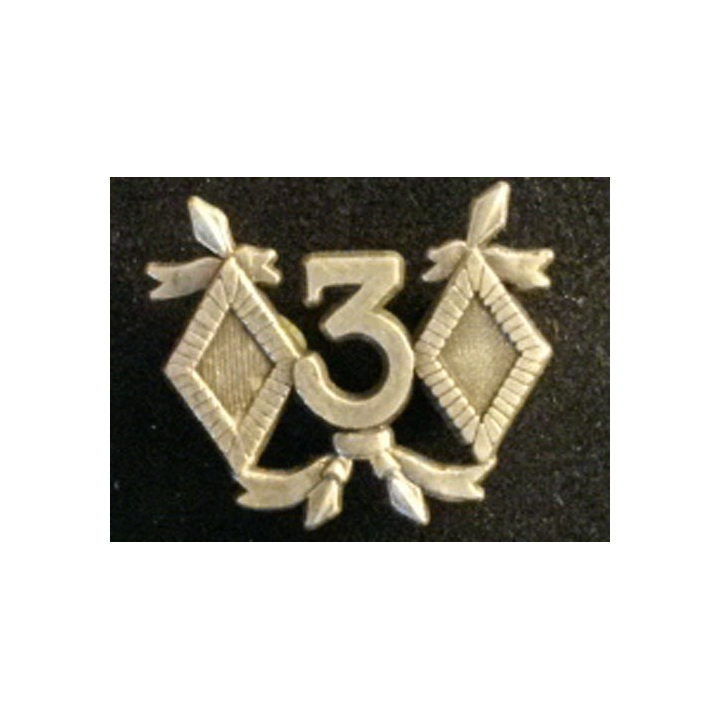Insigne de campagne du 3° régiment de cuirassiers Drago Paris