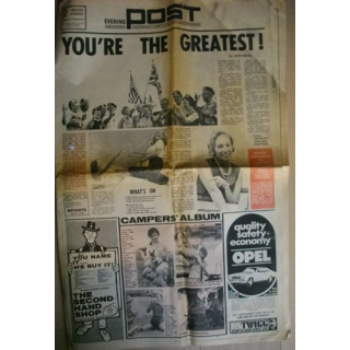EVENING POST N°593 DU 9 AOÛT 1969