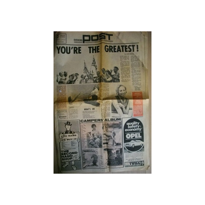 EVENING POST N°593 DU 9 AOÛT 1969