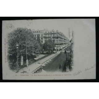 TOULOUSE LA RUE ALSACE-LORRAINE & LE SQUARE DU CAPITOLE