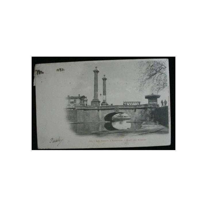 LES CANAUX A TOULOUSE - PONT DES MINIMES
