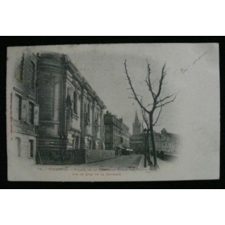 TOULOUSE FAÇADE DE LA NOUVELLE ECOLE DES BEAUX ARTS SUR LE QUAI