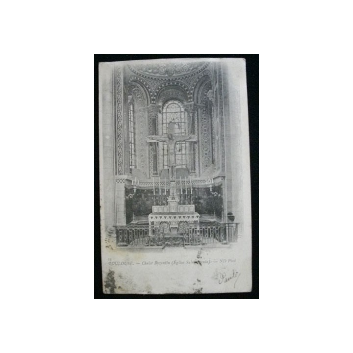 TOULOUSE CHRIST BYZANTIN (EGLISE SAINT-SERNIN)