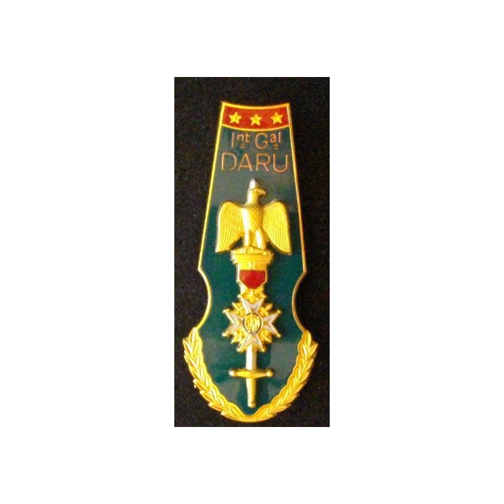 PROMOTION EMCTA : INTENDANT GÉNÉRAL DARU