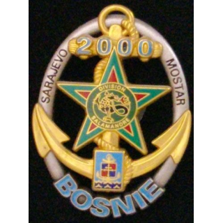 RICM : RÉGIMENT D'INFANTERIE CHARS DE MARINE 9°DIMA BOSNIE 2000