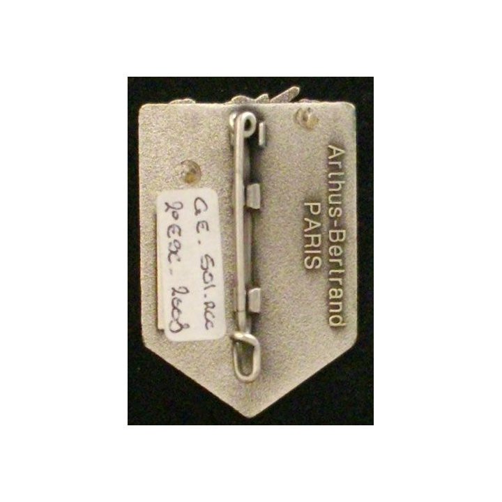 501°503°RÉGIMENT CHARS DE COMBAT 2°ESC EEI LICORNE ARGENTÉ