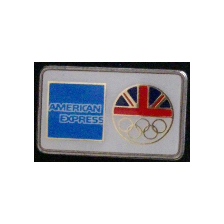 PIN'S DES JEUX OLYMPIQUES ANGLETERRE / AMERICAN EXPRESS
