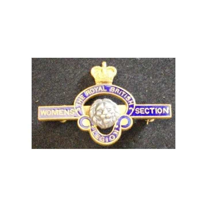 INSIGNE GB THE ROYAL BRITISH LEGION WOMENS SECTION