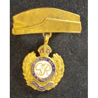 INSIGNE GB ROYAL ENGINEERS WW2 HONI SOIT QUI MAL Y PENSE
