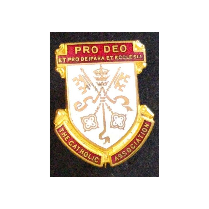 INSIGNE GB THE CATHOLIC ASSOCIATION