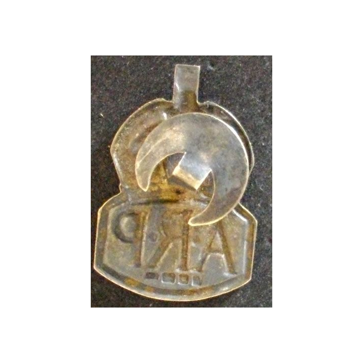 INSIGNE GB DE L'AIR RAID PRECAUTIONS 1936 EN ARGENT