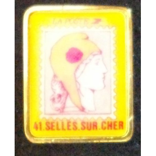 PIN'S DE LA POSTE 41 SELLES SUR CHER