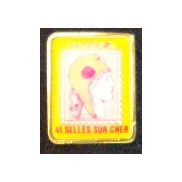 PIN'S DE LA POSTE 41 SELLES SUR CHER