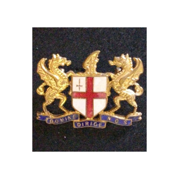 INSIGNE ANGLAIS DES ARMOIRIES DE LONDRES