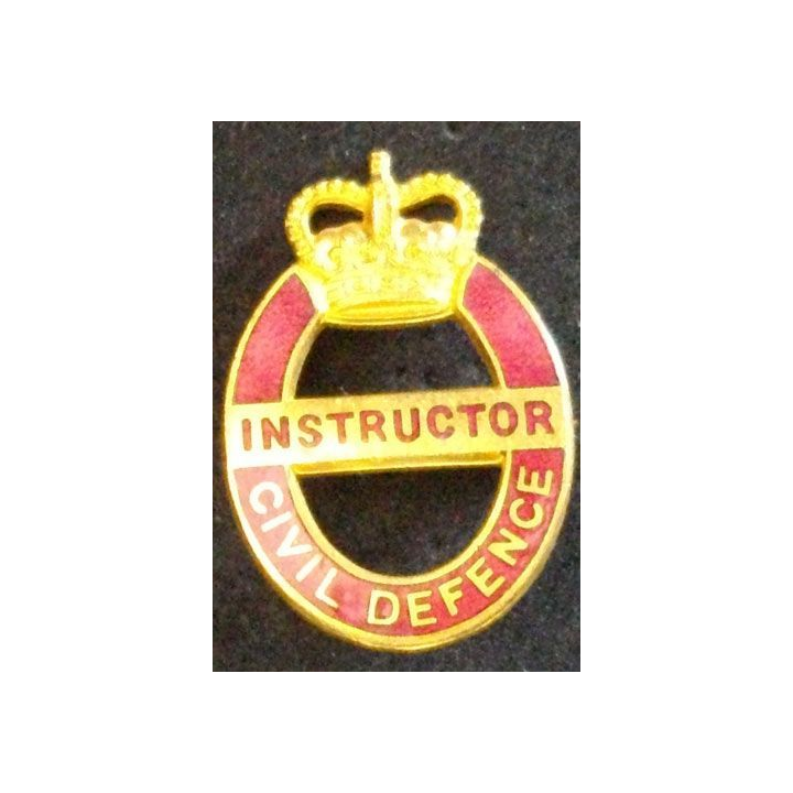 INSIGNE GB INSTRUCTOR CIVIL DEFENSE
