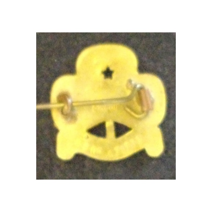 INSIGNE GB GIRL GUIDES DORÉ