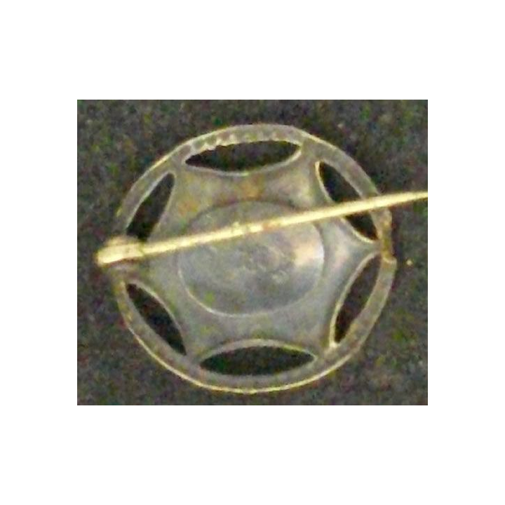 BROCHE ANGLAISE EN ARGENT DE LA ROSE