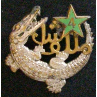 4° DBAM : 4° DEMI BRIGADE ALGÉRO MAROCAINE VERT CLAIR
