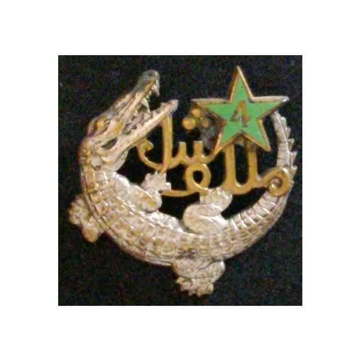 4° DBAM : 4° DEMI BRIGADE ALGÉRO MAROCAINE VERT CLAIR