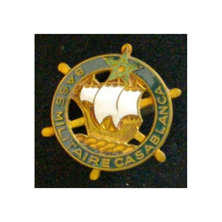 NORD AFRIQUE : BASE MILITAIRE CASABLANCA