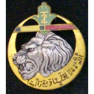 RTA : 2° RÉGIMENT DE TIRAILLEURS ALGÉRIENS (MÉDAILLE MILI + LH)