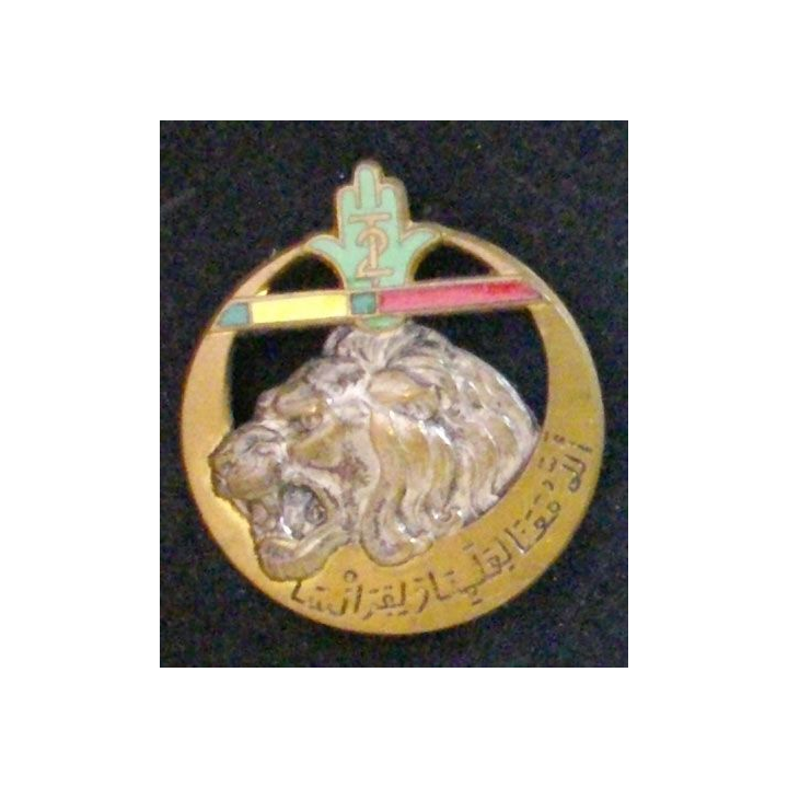 RTA : 2°RÉGIMENT DE TIRAILLEURS ALGÉRIENS (MÉDAILLE MILI + LH)