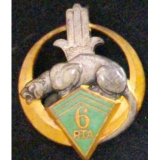 RTA : 6° RÉGIMENT DE TIRAILLEURS ALGÉRIENS (EMBOUTI)