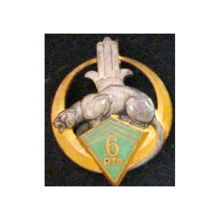 RTA : 6° RÉGIMENT DE TIRAILLEURS ALGÉRIENS (EMBOUTI)