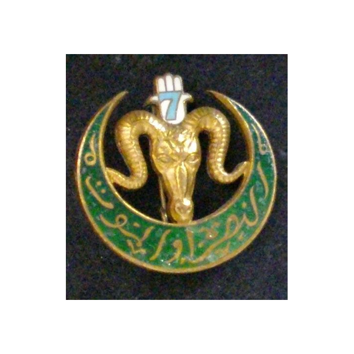 RTA : 7° RÉGIMENT DE TIRAILLEURS ALGÉRIENS (MARDINI)