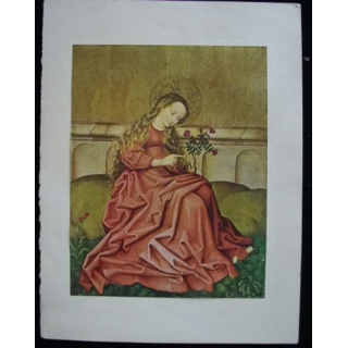 LA VIERGE AU JARDINET