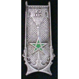 22° DIM : 22° DIVISION D'INFANTERIE MAROCAINE (D 1217)