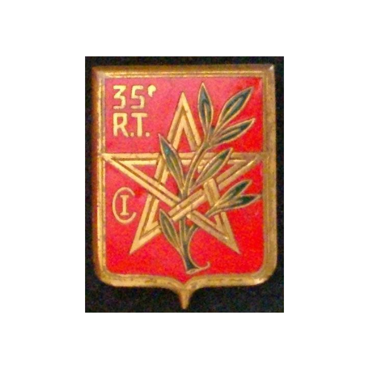 RTA : 35°RÉGIMENT TIRAILLEURS ALGÉRIENS CENTRE D'INSTRUCTION