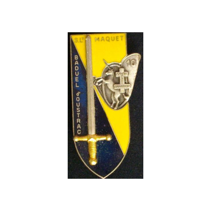 PROMOTION EOR COET : S/LIEUTENANT MAQUET (BADUEL D'OUSTRAC)