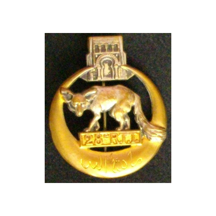 28° RTT : 28° RÉGIMENT TIRAILLEURS TUNISIENS (FONTANEL)