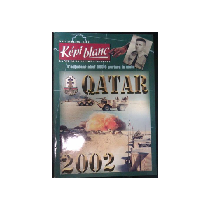 KÉPI BLANC : N° 632 AVRIL 2002 (QUATAR 2002)