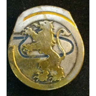 5° régiment de chasseurs d'Afrique émaillé 21 mm avec un éclat d'émail