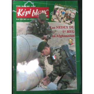 KÉPI BLANC : N° 631 MARS 2002 (NEDEX DU 1ER REG)