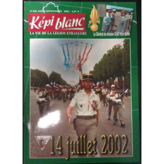 KÉPI BLANC : N° 636 AOUT-SEPTEMBRE 2002 (14 JUILLET 2002)