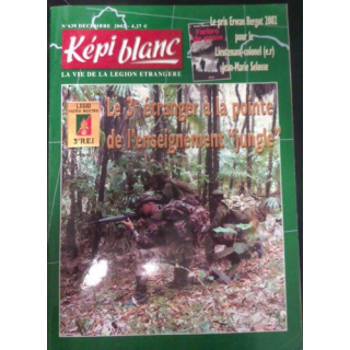 KÉPI BLANC : N° 639 DÉCEMBRE 2002 (3e ÉTRANGER)