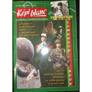 KÉPI BLANC : N° 644 MAI 2003 Camerone 2003