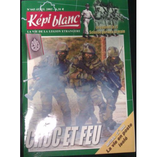 KÉPI BLANC : N° 643 AVRIL 2003 Choc et feu