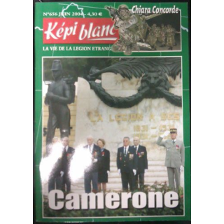 KÉPI BLANC : N° 656 JUIN 2004 (CAMERONE)