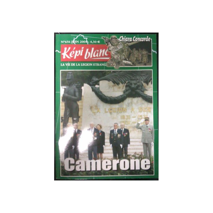 KÉPI BLANC : N° 656 JUIN 2004 (CAMERONE)