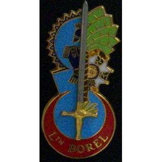 PROMOTION EOR GENIE : LIEUTENANT BOREL (FOND BLEU CLAIR)