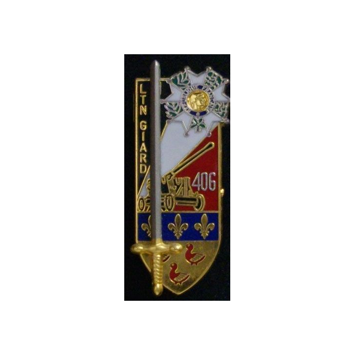 PROMOTION EOR COET : LIEUTENANT GIRARD (GRAVÉ AU DOS 24.09.93)