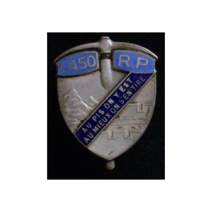 1-450° RP : 450°RÉGIMENT DE PIONNIERS 1°BATAILLON Drago Béranger